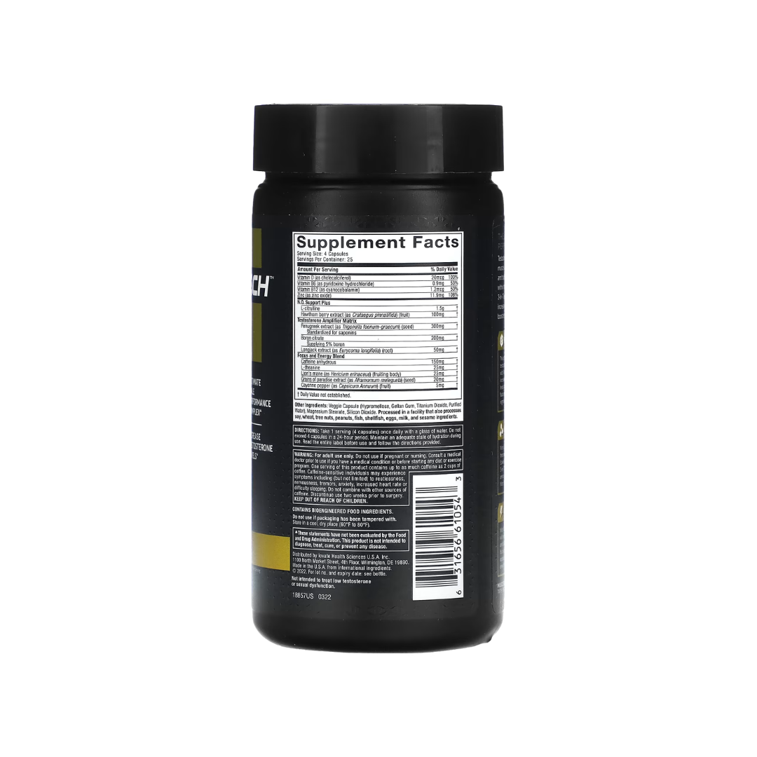 MUSCLE TECH 3 IN 1 TESTOSTERONE