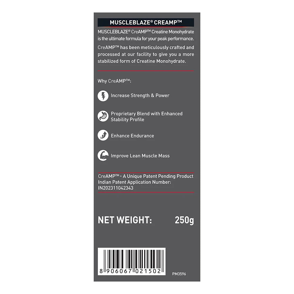 MUSCLEBLAZE CREATINE CREAMP 100 GM