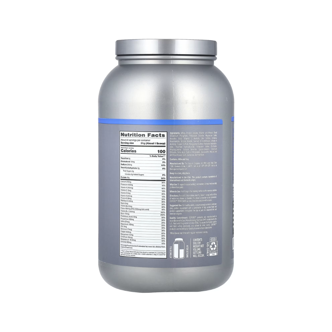 Isopure Zero Carb 3 lb Creamy Vanilla