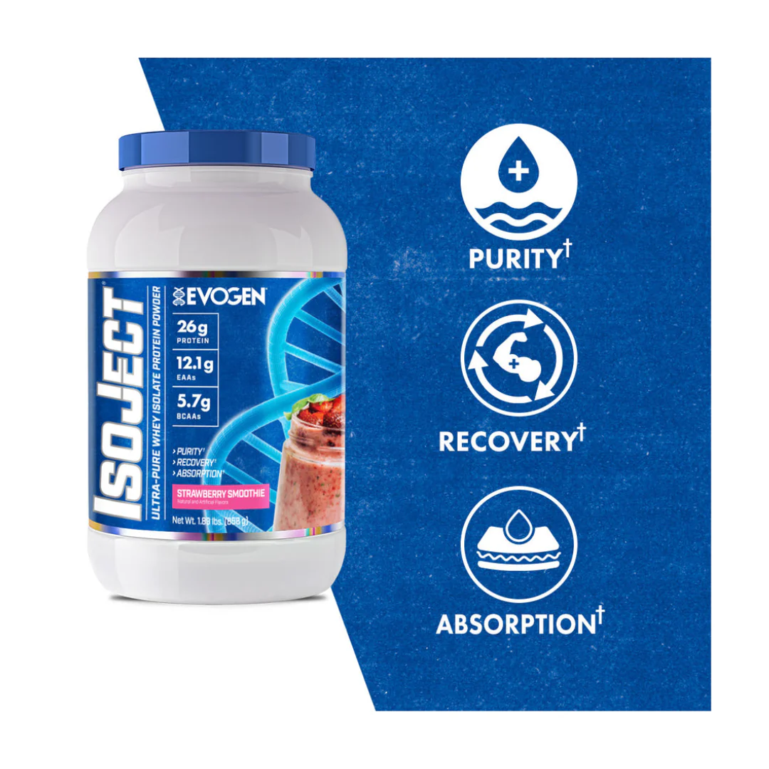 Evogen Nutrition Isoject 1.82 lb Strawberry Smoothie