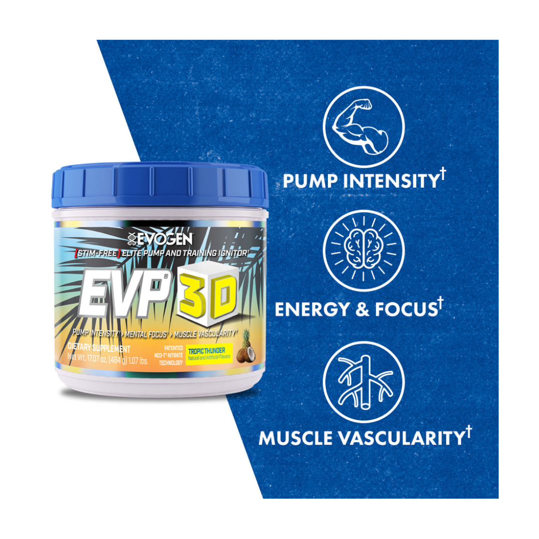 Evogen Nutrition EVP 3D Tropic Thunder 40 Servings | Protein Nation