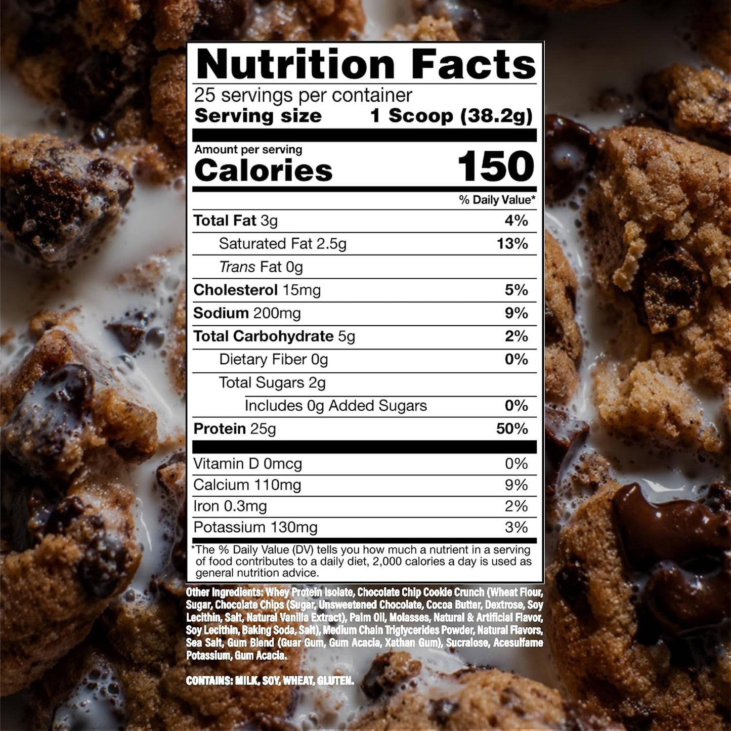 RAW CBUM ITHOLATE PROTEIN MILK & COOKIES 25 SERVINGS