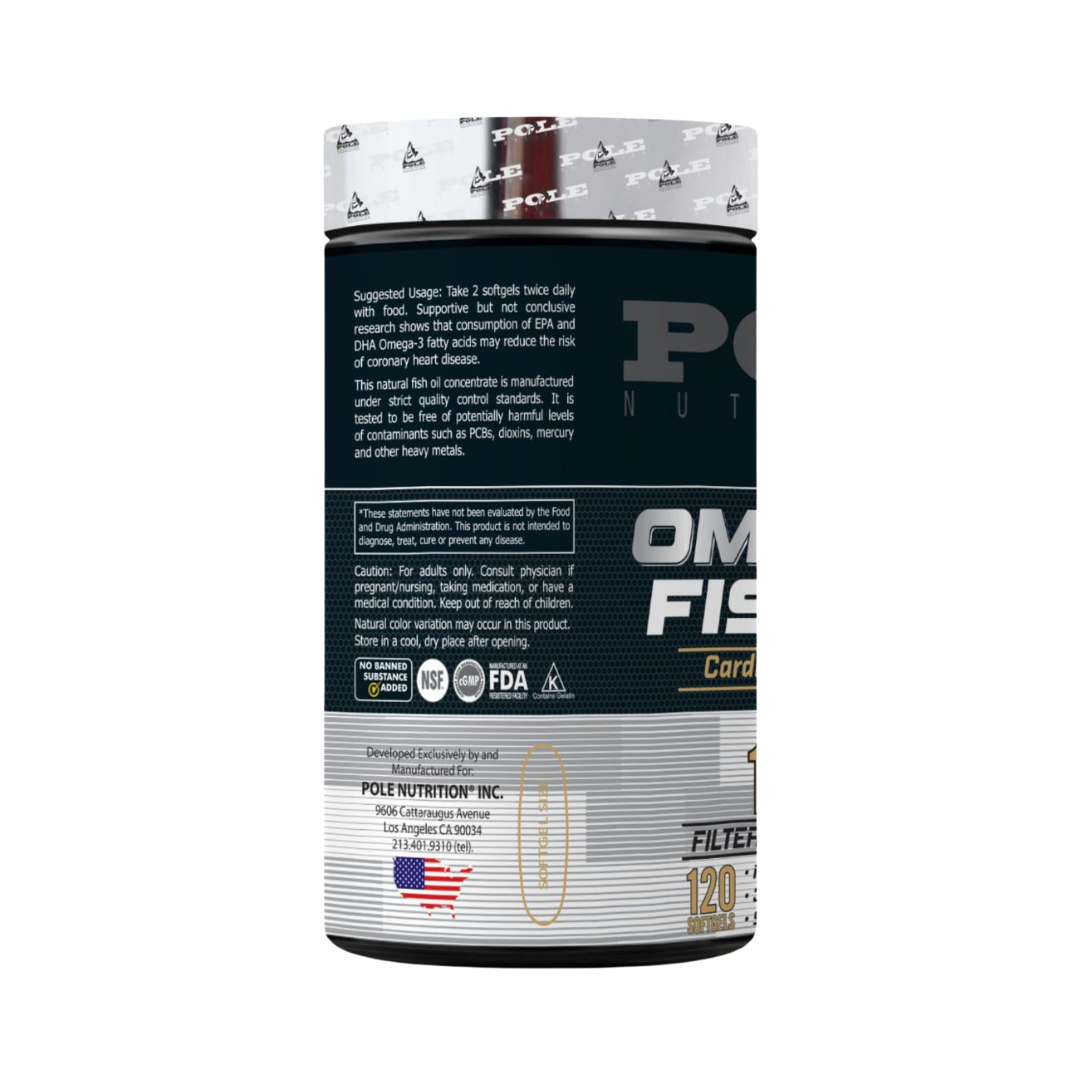 Pole Omega 3 Fish oil-120 softgels