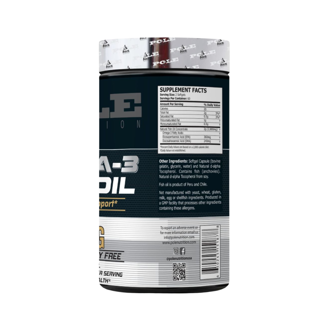 Pole Omega 3 Fish oil-120 softgels