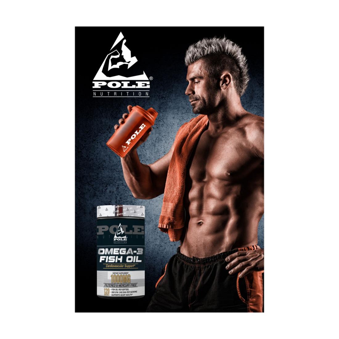 Pole Omega 3 Fish oil-120 softgels