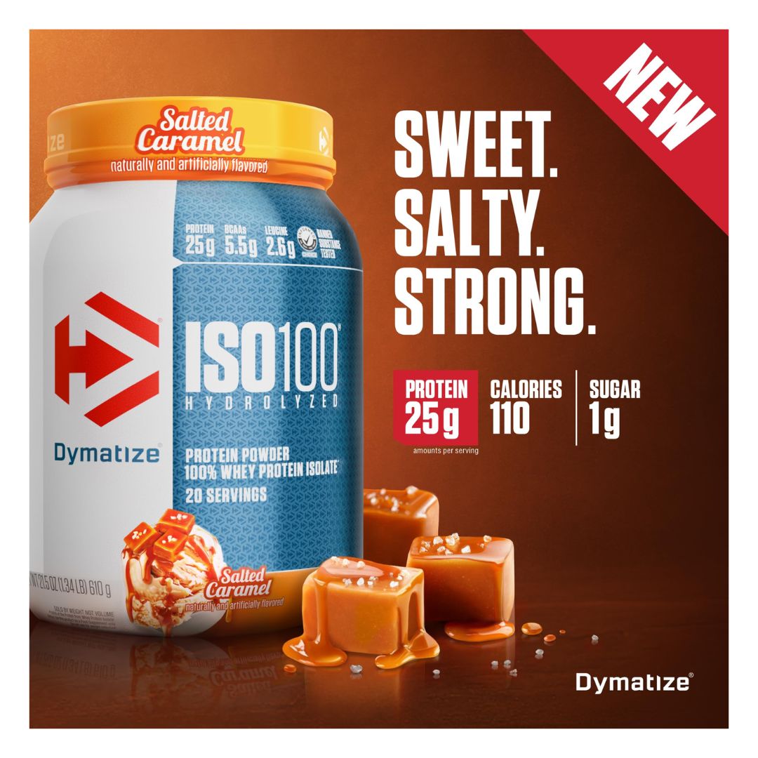 Dymatize Iso 100 1.4 lb Salted Caramel