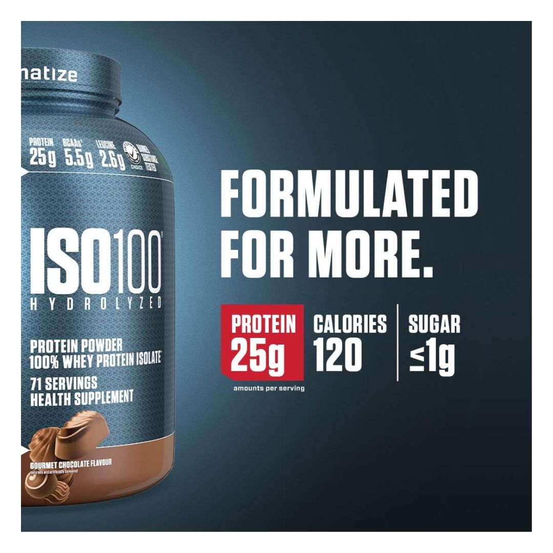 Dymatize Iso 100 5 lb Gourmet Chocolate