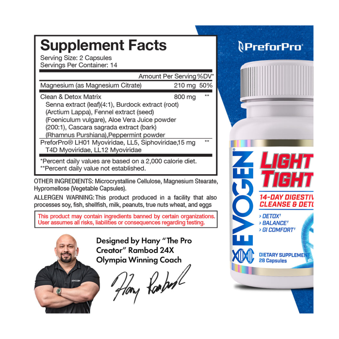 EVOGEN Light & Tight 28 Capsules