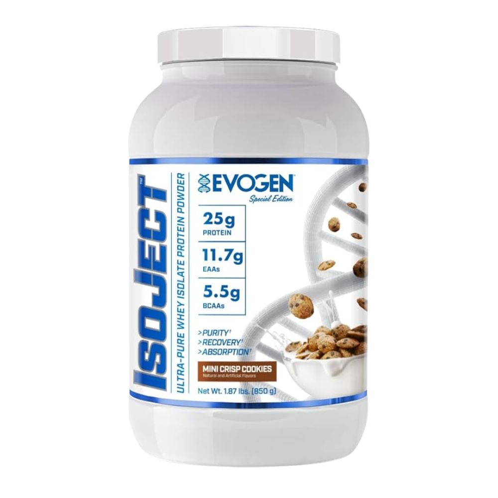 Evogen Nutrition Isoject, Mini Crisp Cookies | 1.87 lb