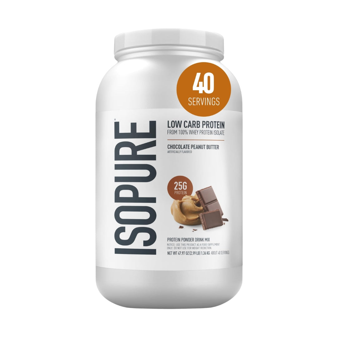 Isopure Low Carb 3 lb Chocolate Peanut Butter