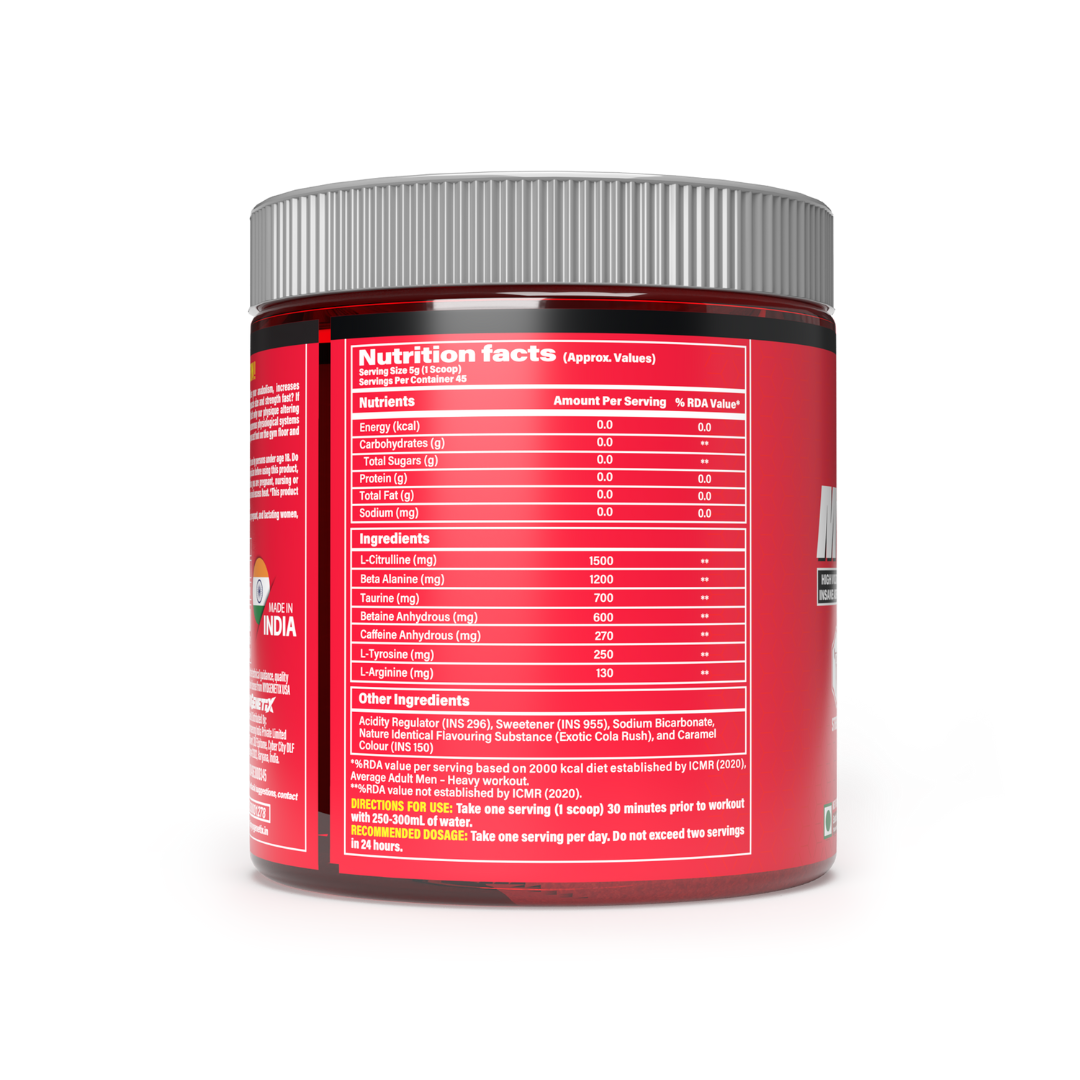 Myogenetix Myospiked 45 Serving