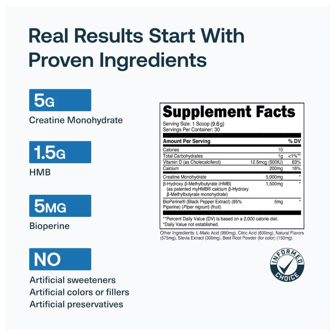 Transparent Labs Creatine HMB – Tropical Punch
