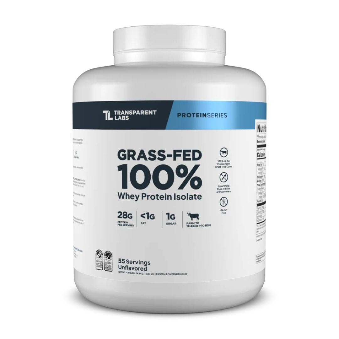 Transparent Labs Whey Protein Isolate – Unflavoured