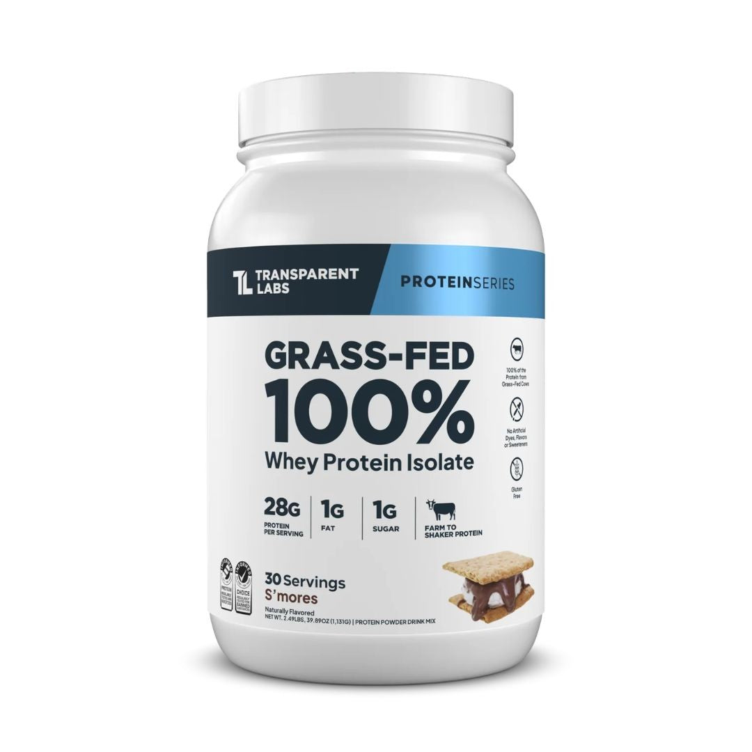 Transparent Labs Whey Protein Isolate – S'mores