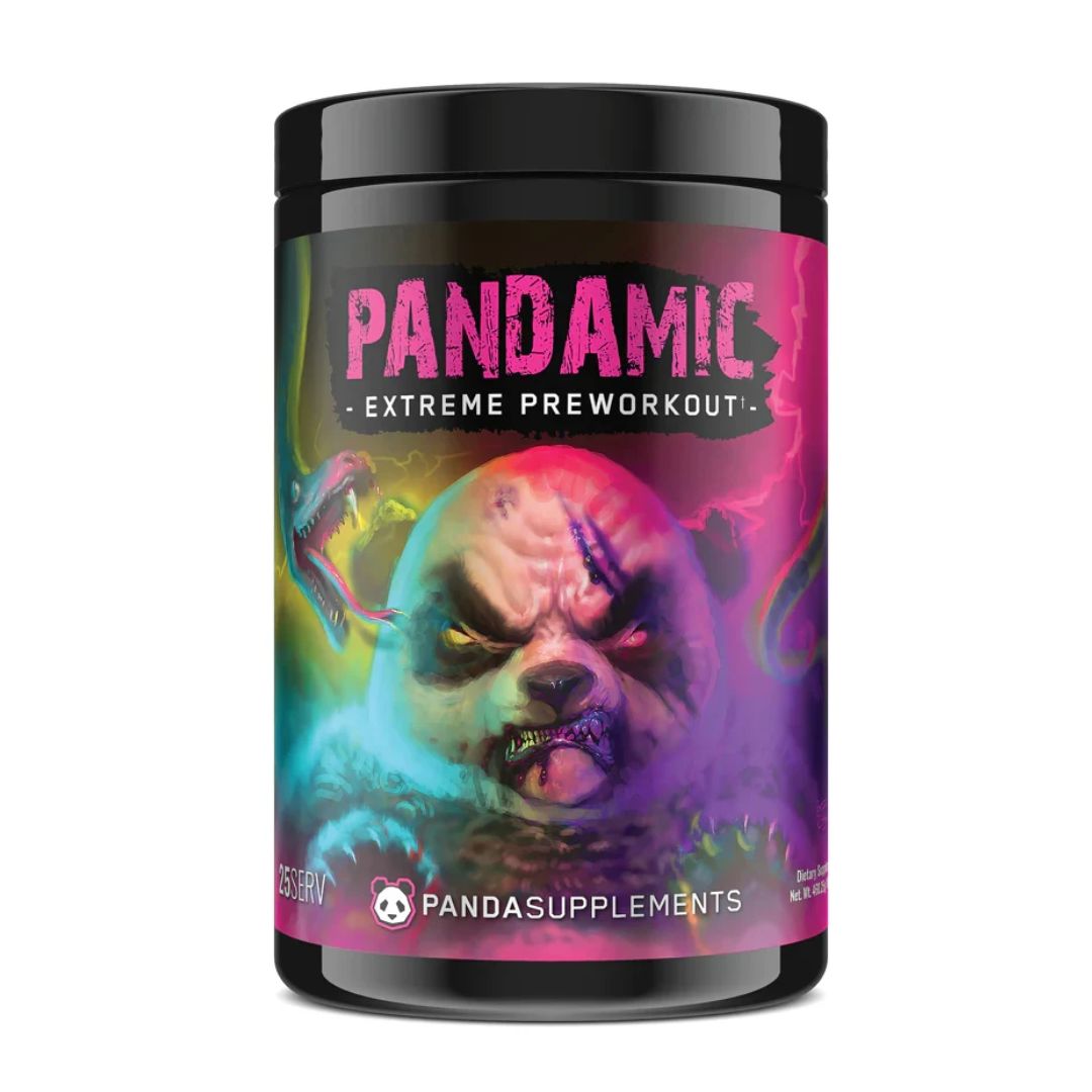PANDA SUPPLEMENTS PANDEMIC PRE WORKOUT 430GM - 25SERV - UNICORN RAINBOW SHERBET