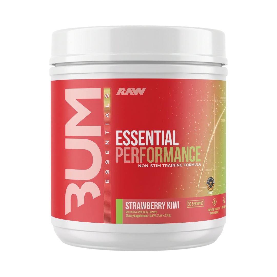 RAW BUM ESSENTIAL PRE - STRAWBERRY KIWI -30 SER