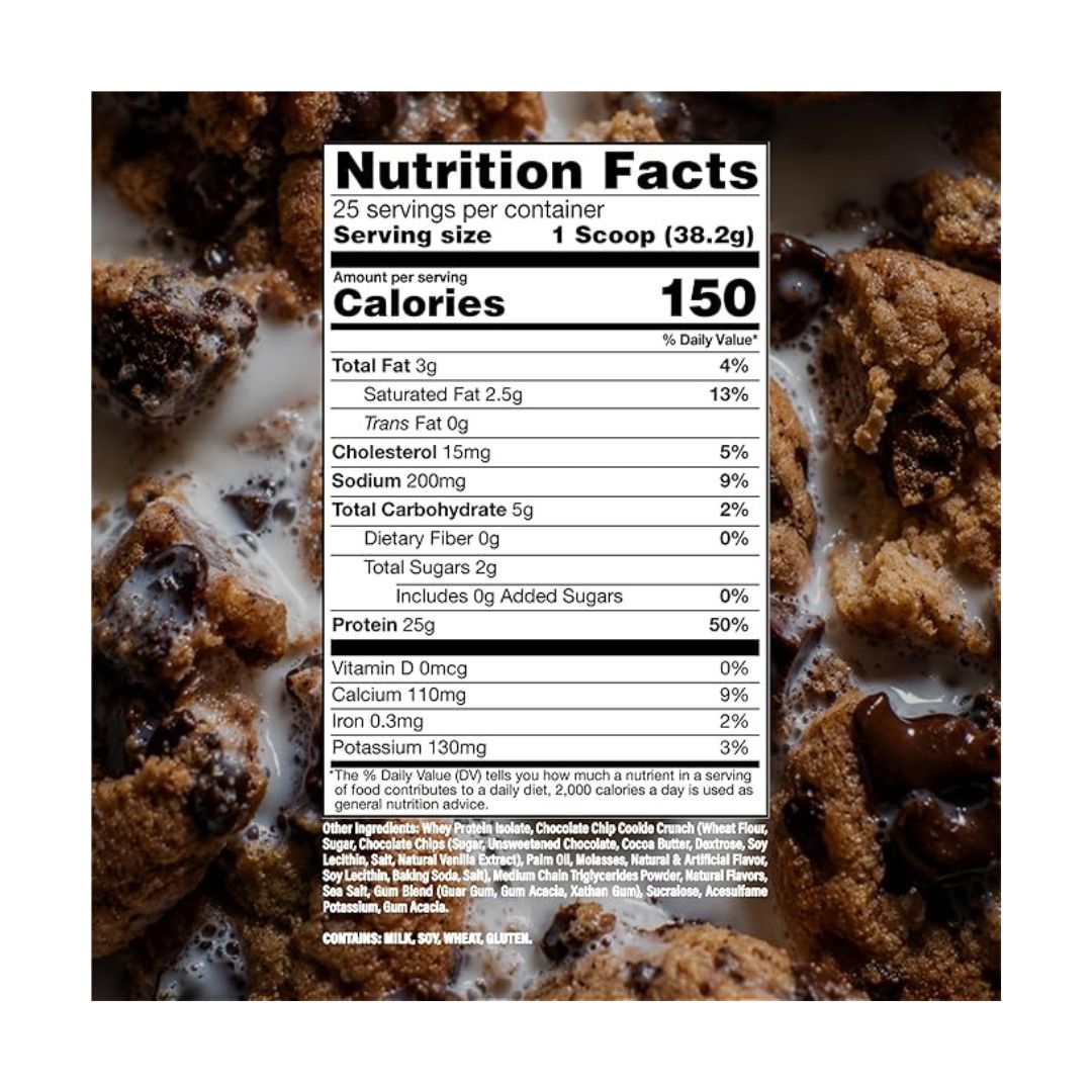 RAW BUM ITHOLATE PROTEIN 870GM FROSTED FRNCHIE COOKIES