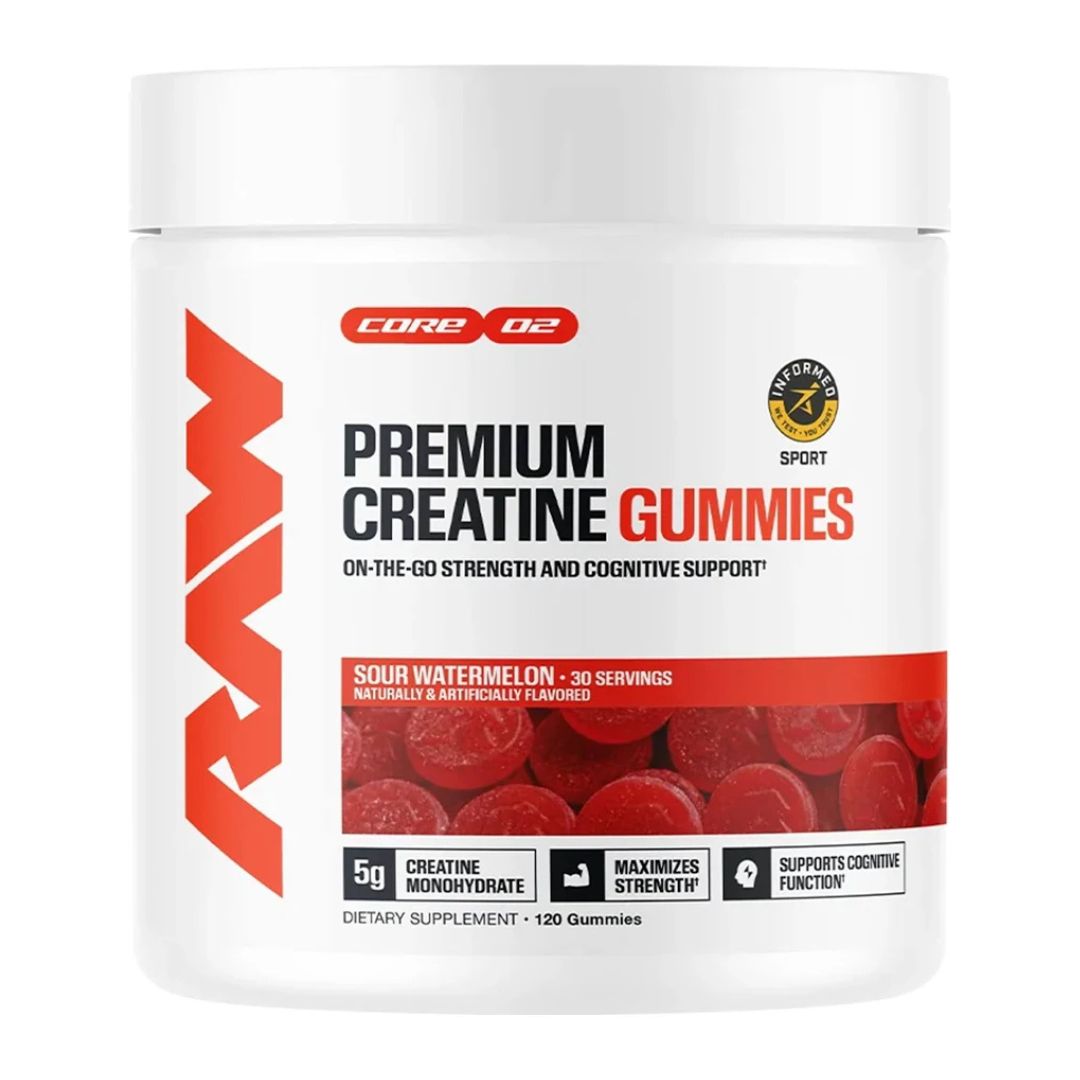RAW CREATINE GUMMIES WATERMELON