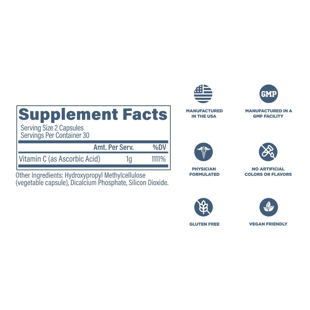 REVIVE Vitamin C 1000 MG Capsules 200 S