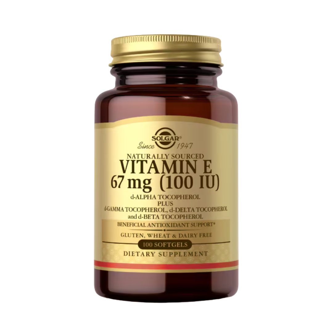 Solgar Vitamin E 100 IU - 100 Softgels