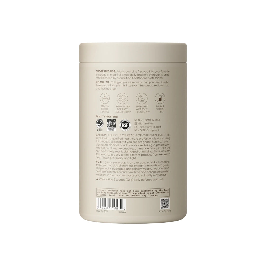 SPORTS RESEARCH - COLLAGEN PEPTIDES - 41 SERVINGS