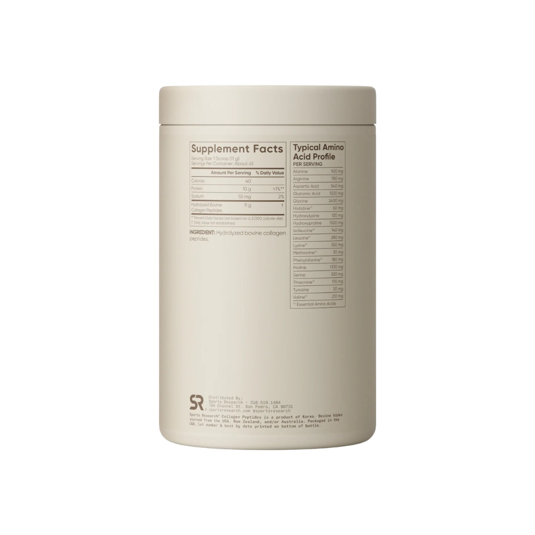 SPORTS RESEARCH - COLLAGEN PEPTIDES - 41 SERVINGS