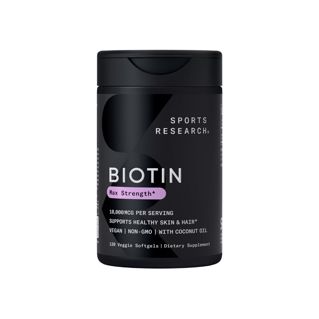 SPORTS RESEARCH BIOTIN 10000 MCG - 120 CAPS