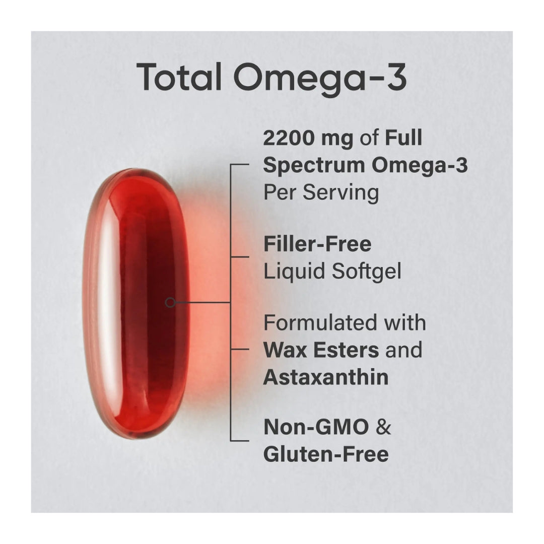 SPORTS RESEARCH TOTAL OMEGA 3 - 120 SOFTGELS