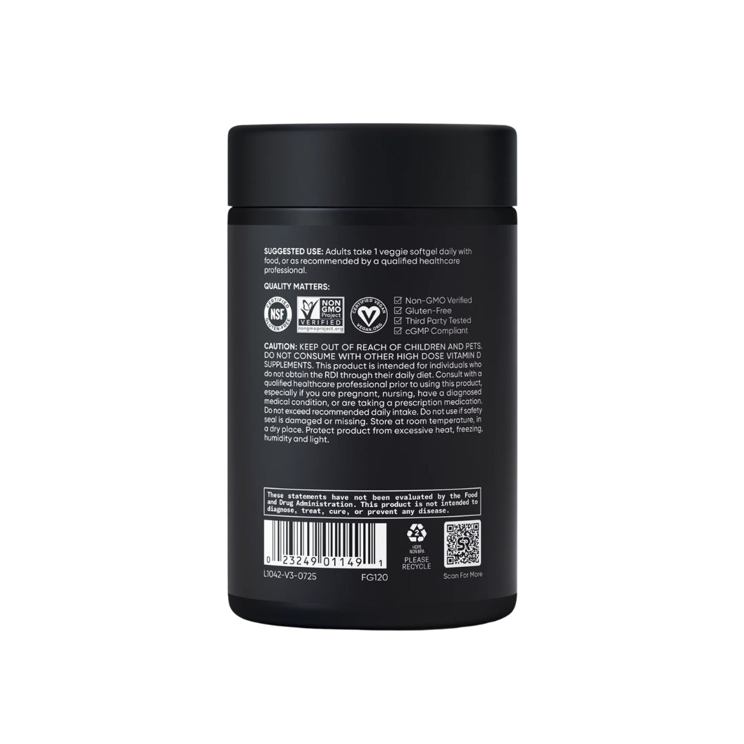 SPORTS RESEARCH VEGAN VITAMIN D3 5000 - 60 CAPS