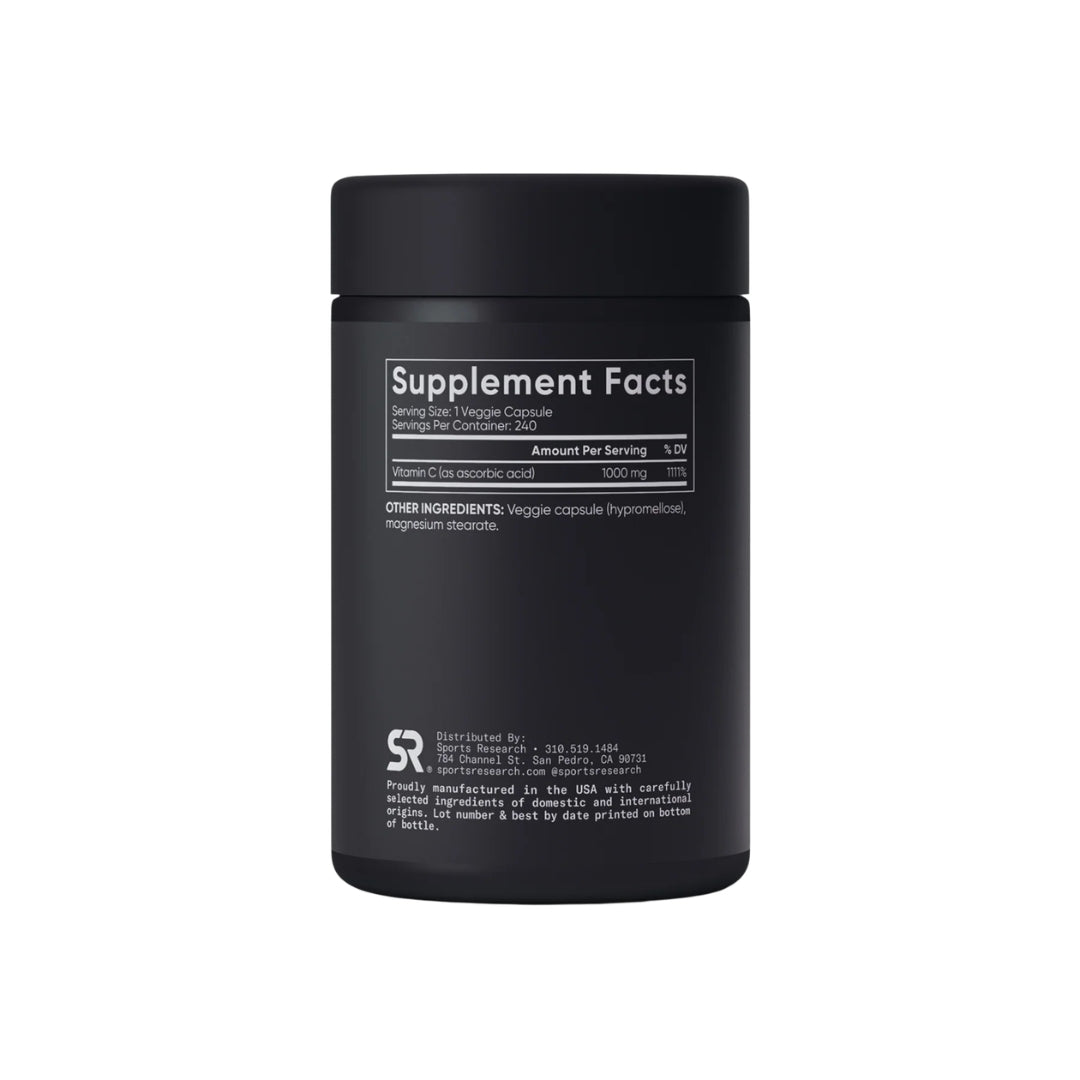 SPORTS RESEARCH VITAMIN C 240 CAPSULES