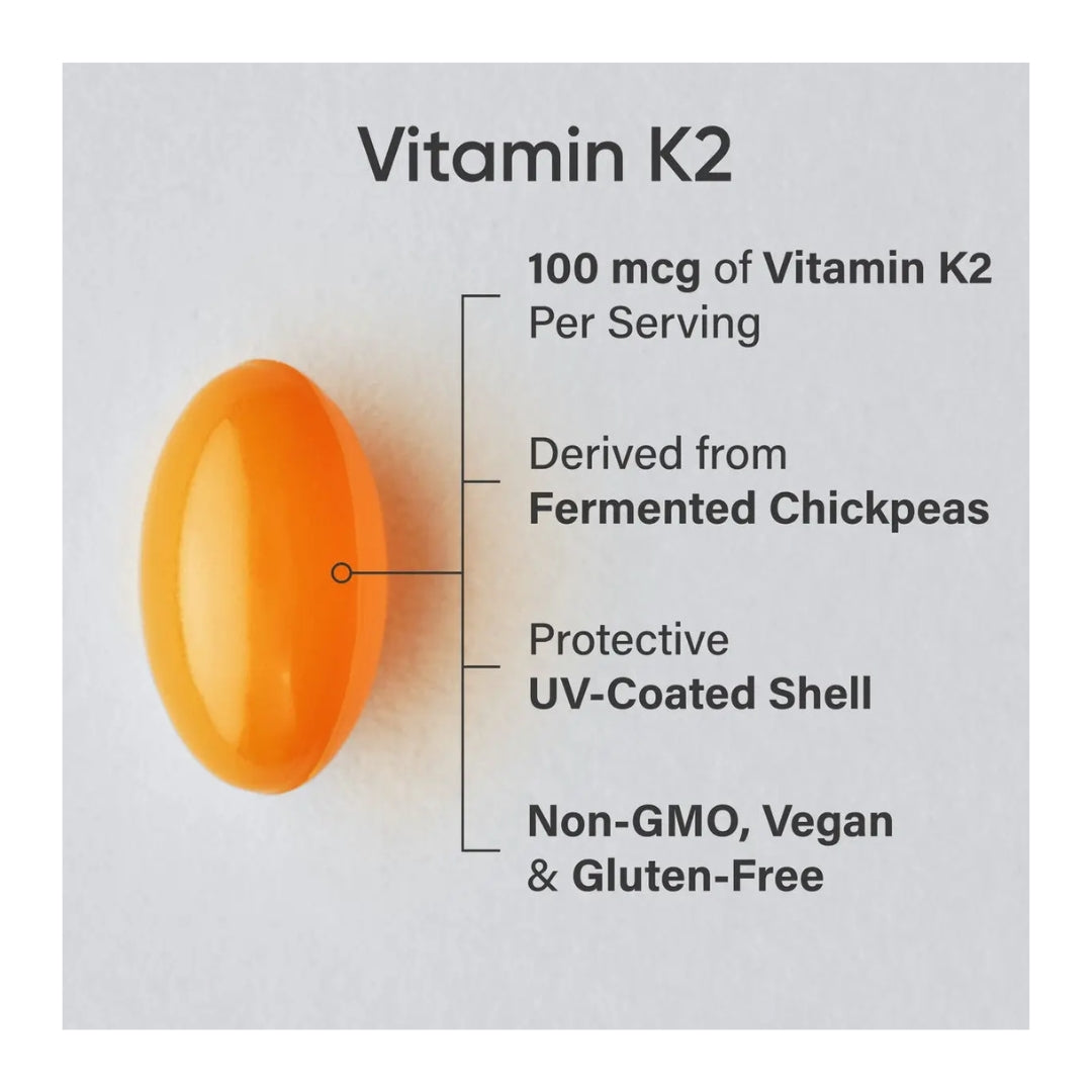 SPORTS RESEARCH VITAMIN K2 100MCG 60 SOFTGELS