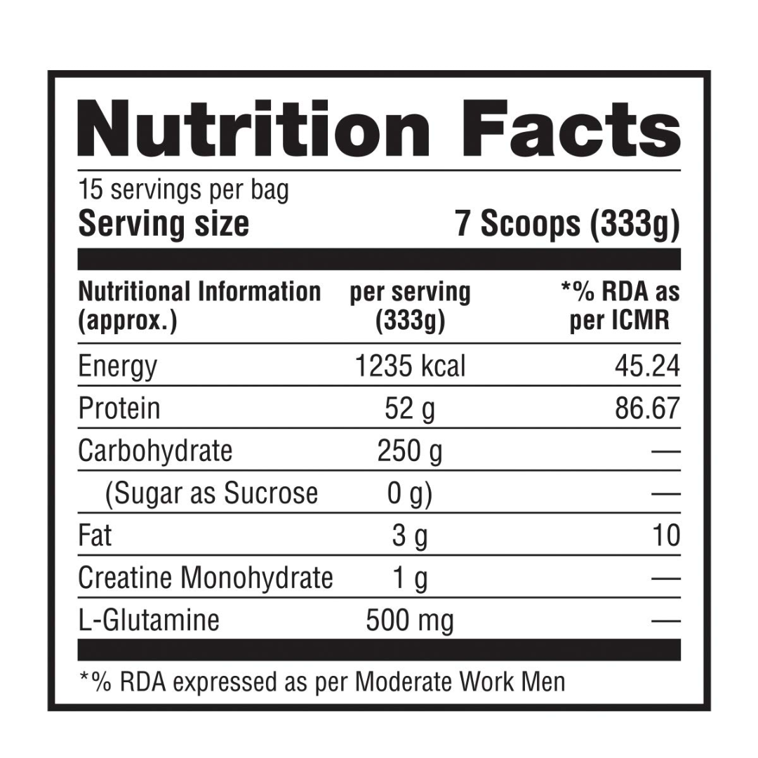 Labrada Muscle Mass Gainer 11 lb Vanilla