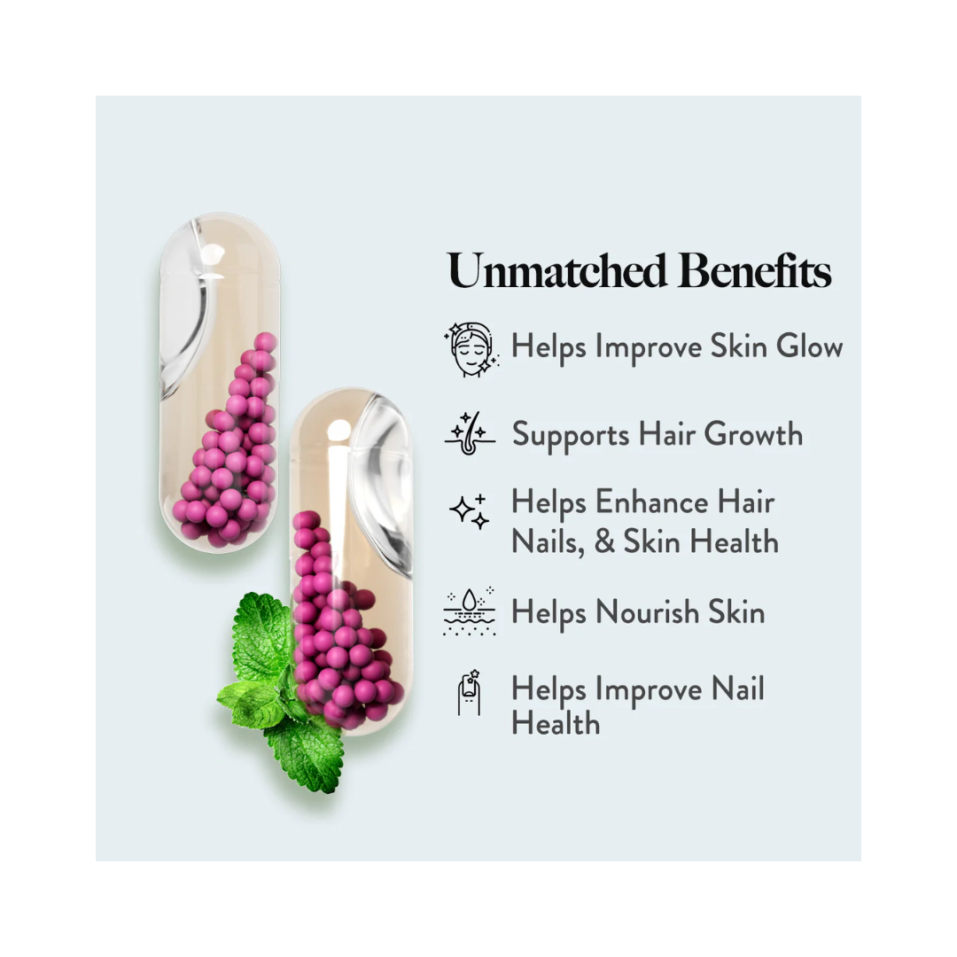 WELLBEING NUTRITION Slow Hair,Skin & Nails-60 Caps