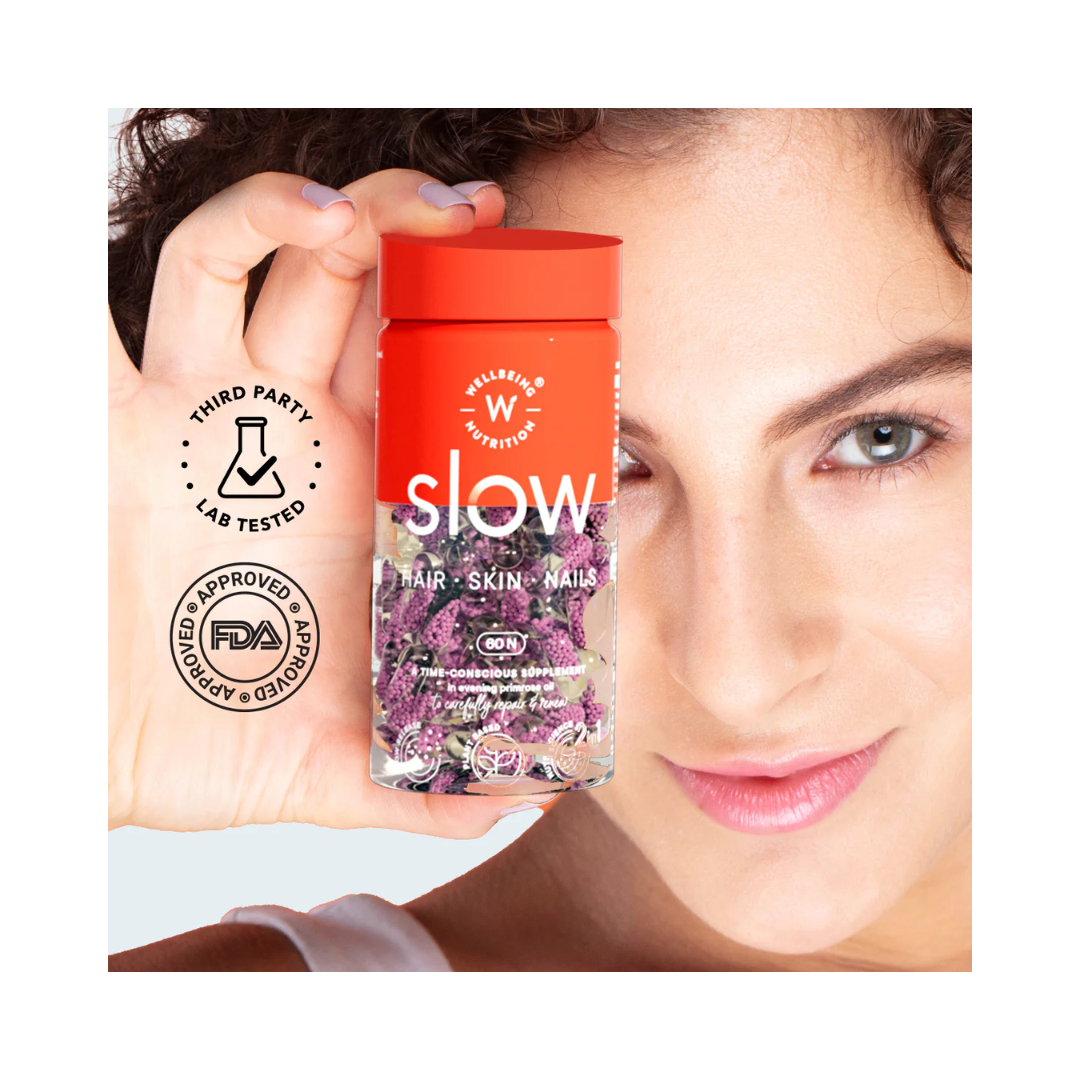 WELLBEING NUTRITION Slow Hair,Skin & Nails-60 Caps