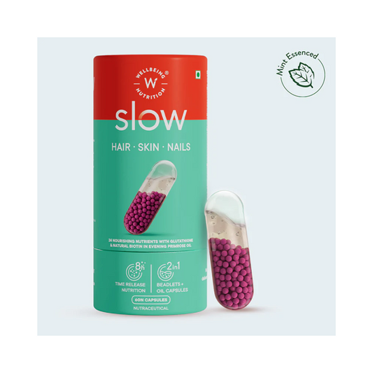 WELLBEING NUTRITION Slow Hair,Skin & Nails-60 Caps