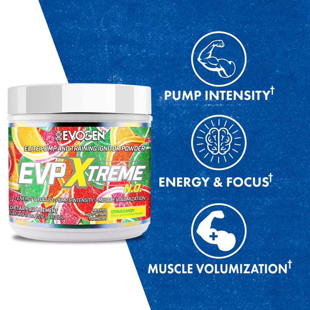 Evogen Nutrition EVP Xtreme N.O Citrus Candy | 40 Servings