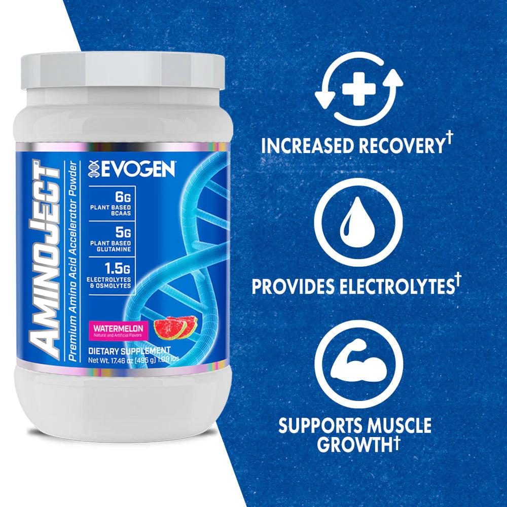 Evogen Nutrition Aminoject | 30 Serving | Watermelon