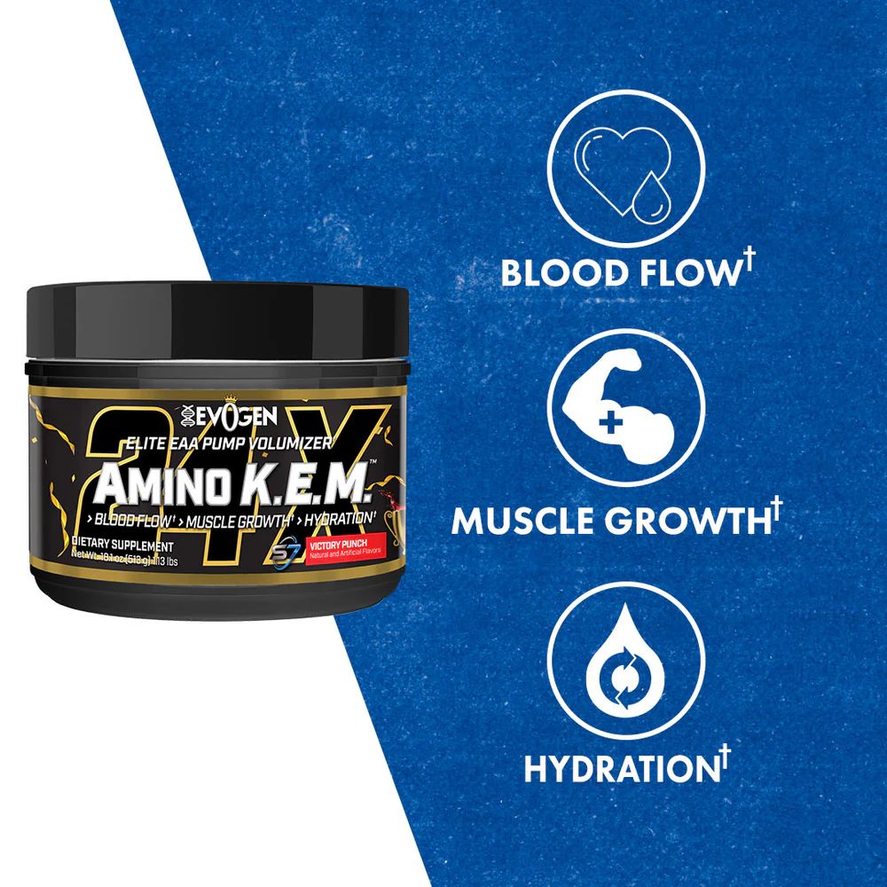 Evogen Amino K.E.M. Victory Punch | 30 Servings | Protein Nation