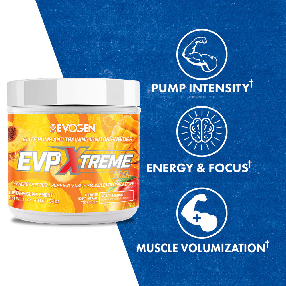 Evogen EVP Xtreme N.O. Peach Mango 40 Servings