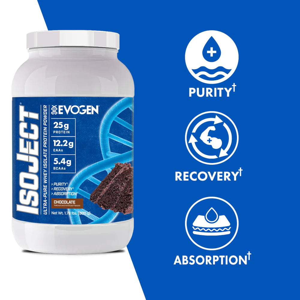 Evogen Nutrition Isoject Chocolate | 4.02 lb | Protein Nation