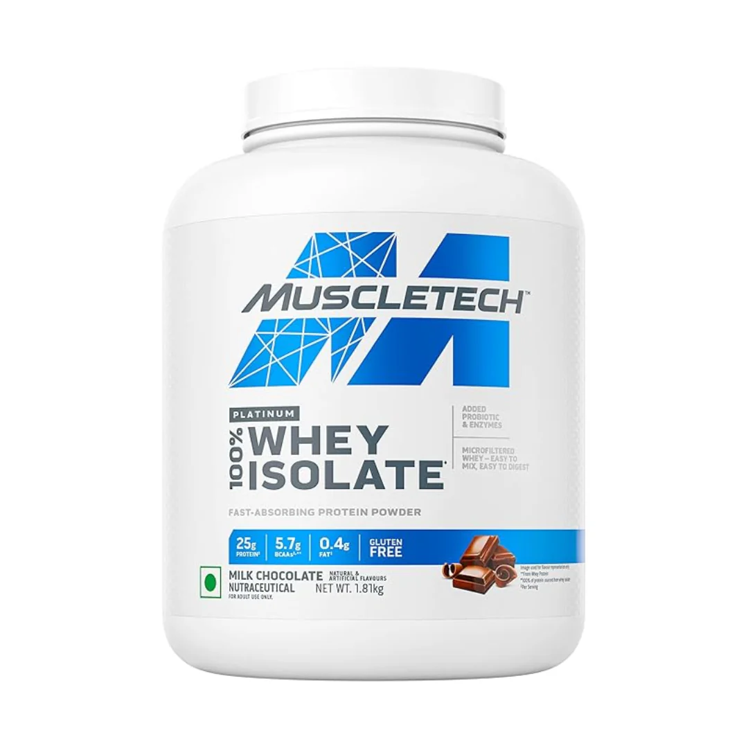 MuscleTech Platinum Whey Isolate 1.81 kg Milk Chocolate