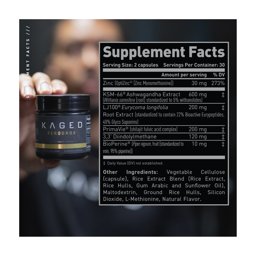 KAGED FERODROX TEST-60 Capsules