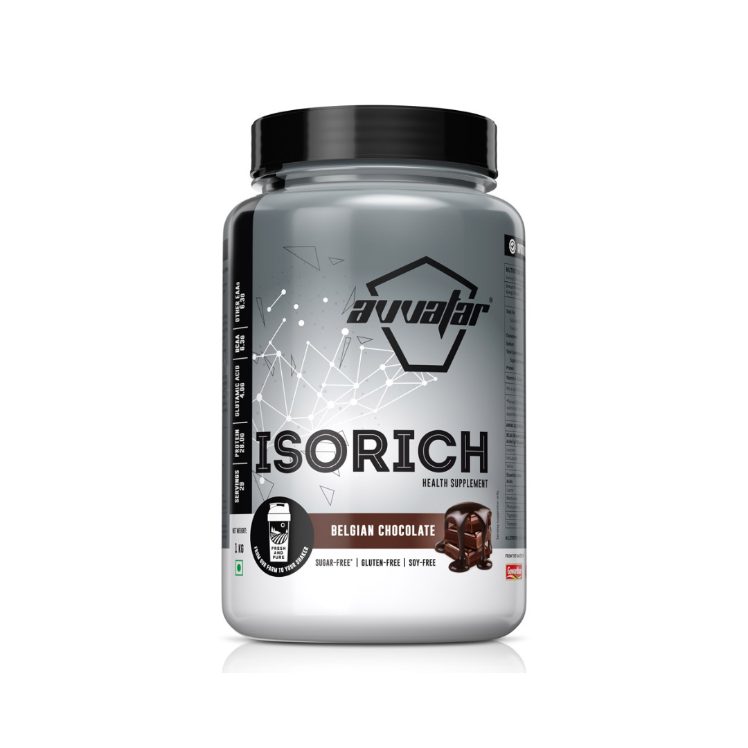 Avvatar Isorich 1Kg Belgian Chocolate
