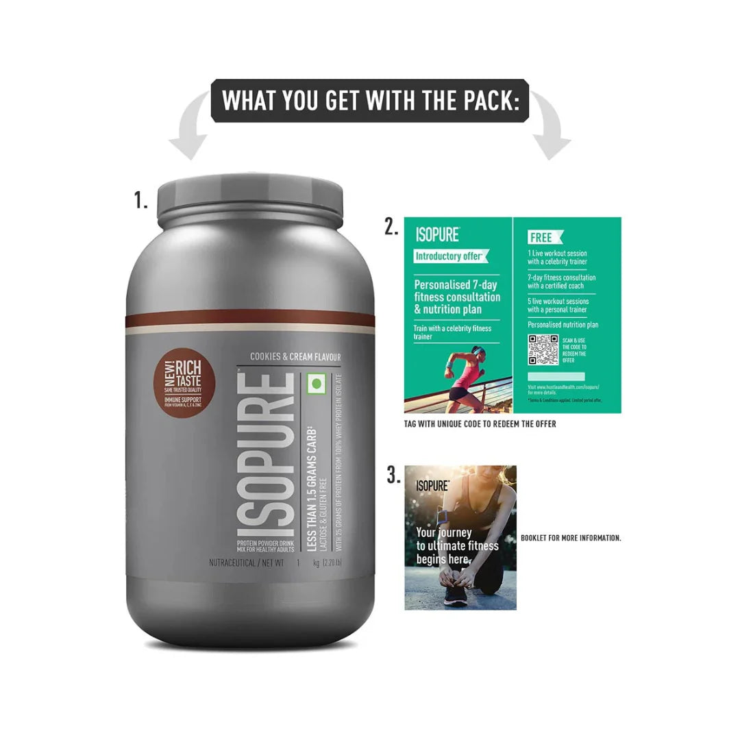 Isopure Low Carb 2 kg Cookies & Cream