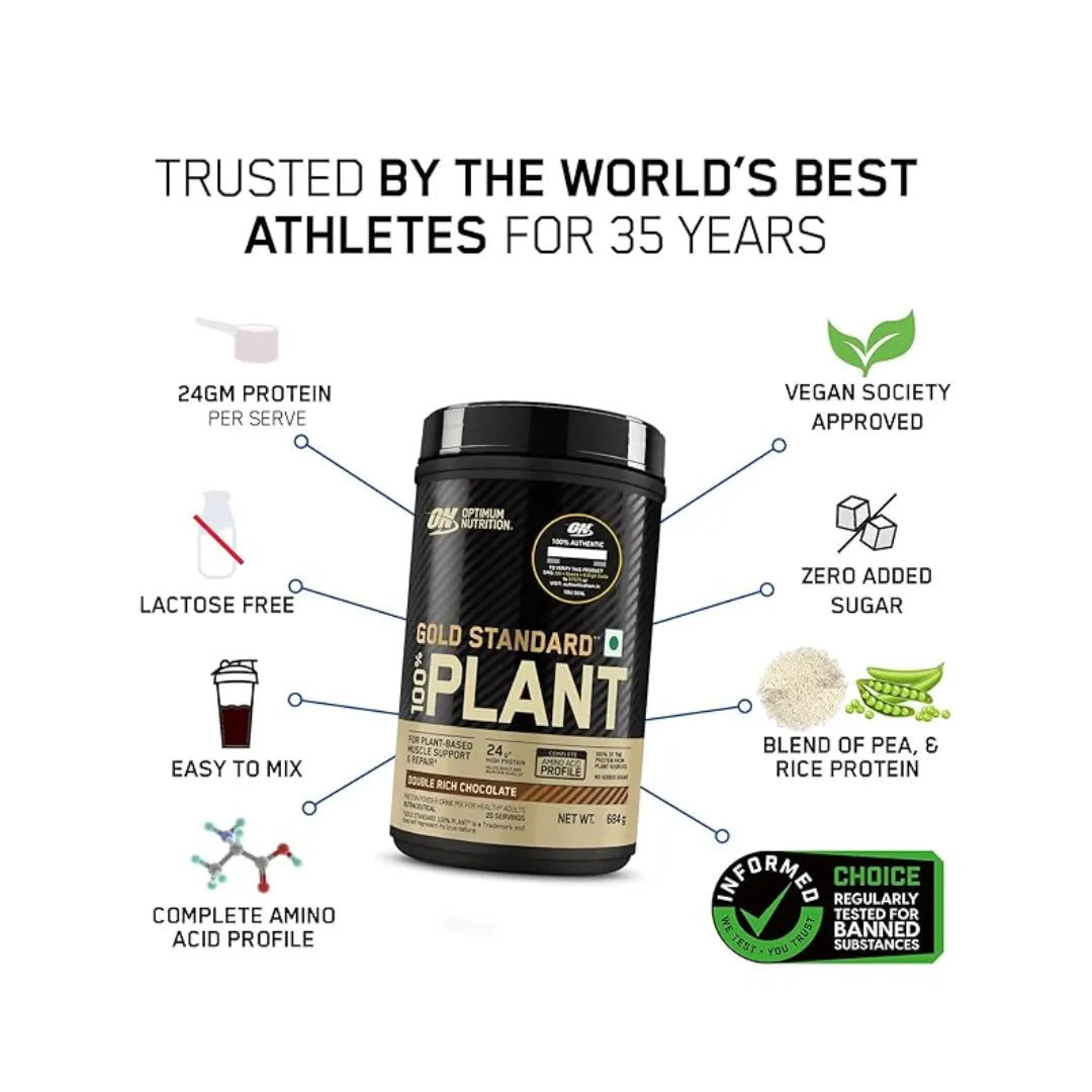 ON GS Plant Protein 684g-Chocolate