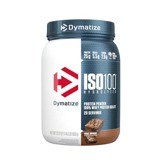 DYMATIZE ISO 100 600GM FUDGE BROWNIE