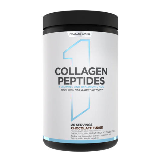 Rule1 Collagen Peptides Chocolate Fudge-20 Servings