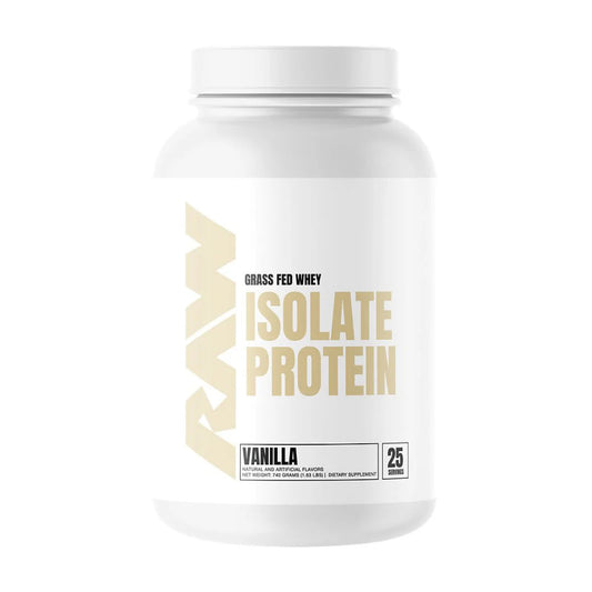 RAW PROTEIN WHEY ISOLATE VANILLA 785GM