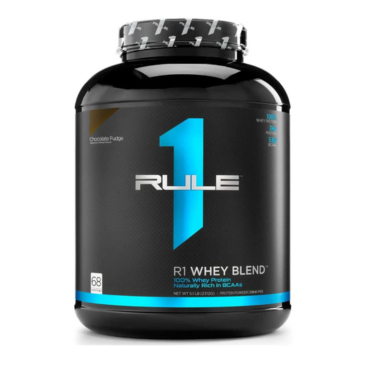 Rule 1 Whey Blend 5.02 lb Chocolate Fudge