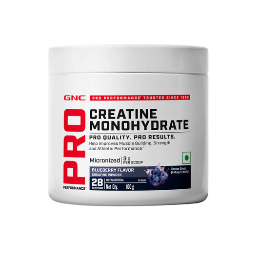 GNC Creatine Monohydrate 100gm Blueberry